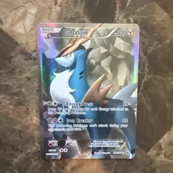 Cobalion Noble Victories 100/101 Full Art Holo Rare Pokemon TCG Mp - Image 1