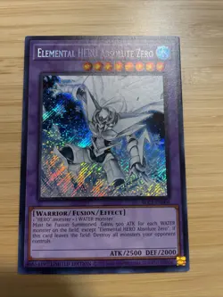 Elemental HERO Absolute Zero BLC1-EN004 Battles of Legend: Yugioh Secret Limited - Image 1