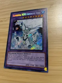 Elemental HERO Absolute Zero BLC1-EN004 Battles of Legend: Yugioh Secret Limited - Image 3