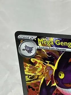 Pokemon TCG Mega Gengar Ex 284/217 Special Illustration Rare SIR Ascended Heroes - Image 2