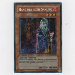 YuGiOh TDGS-DE085 Hand of the Six Samurai secret 1st German LPNM Duelist Genesis - Image 1