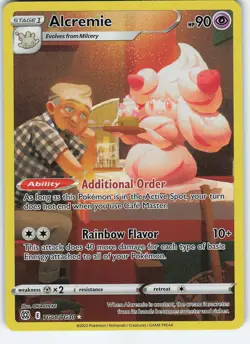 Alcremie TG08/TG30 Ultra Rare Holo Brilliant Stars Trainer Gallery NM Pokemon - Image 1