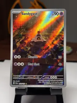 Pokemon TCG Sandygast Scarlet & Violet - Paldea Evolved 214/193 Holo - Image 2