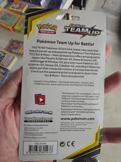 Pokemon Team Up Mimikyu Blister Pack With Promo Checklane - Image 2