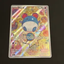Pokemon TCG Marill Ascended Heroes 232/217 Near Mint Illustration Rare English - Image 1
