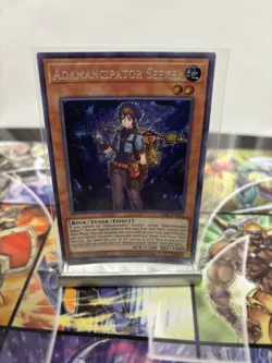 Yu-Gi-Oh! Adamancipator Seeker 1st Ed. SESL-EN001 Secret Rare NM/LP x1 - Image 1