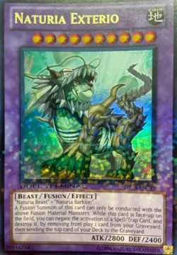 Yugioh Naturia Exterio Ultra Parallel Rare Duel Terminal 4 DT04-EN085 | NM - Image 1