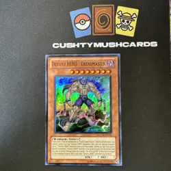 YUGIOH DESTINY HERO DREADMASTER SUPER RARE LCGX-EN125 - Image 1