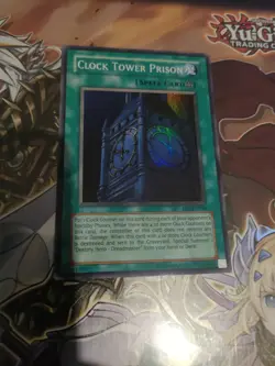 1x CLOCK TOWER PRISON EOJ-EN048 Unl Edition (NM) Super Rare Yu-Gi-Oh! TCG Holo - Image 2