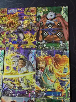 One Piece 12 Collectible Character Anime Waifu Ultra Premium Thick Cards Holo - Image 3