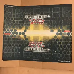 YuGiOh 5Ds Two Player Order of Chaos Sneak Peek Playmat Konami - Image 2