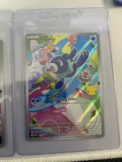 Pokemon MEP Holo Rowlet, Litten, Popplio Lot Basic Card Set 3 Cards 2026 - Image 4