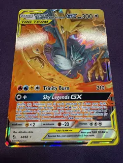 Moltres Zapados Articuno GX Hidden Fates Promo Card 44/68 Pokemon TCG - Image 1