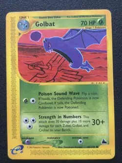 Golbat 60/144 Skyridge Pokemon Card Non Holo GOOD CONDITION - Image 1