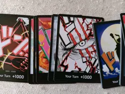 One Piece DON CARD Lot 40 Cards Near Mint VARIOUS Your Turn +1000 - Image 4