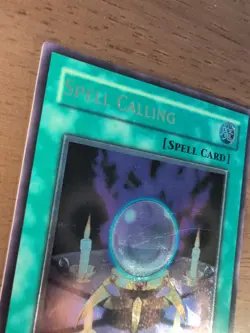 POTD-EN039 Spell Calling - Ultimate Rare Unlimited Lightly Played YuGiOh Card - Image 3