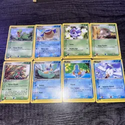 2003 Pokemon EX Ruby & Sapphire Non-Holo 8Card lot NM - Image 1