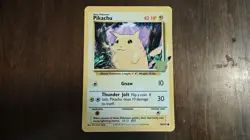 Pikachu - (25th Anniversary) Jumbo Cards 58/102 NM - Image 1