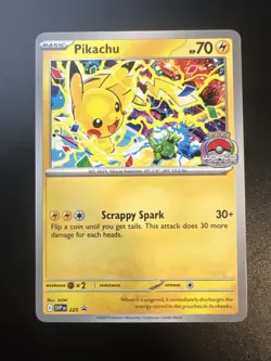 Pikachu (World Championship 2025) Scarlet & Violet Promo Cards SVP225 NM Promo - Image 1