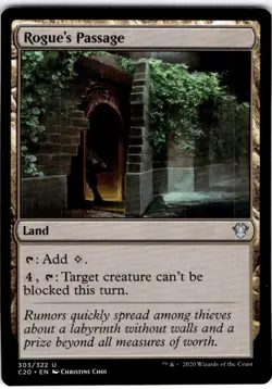 MTG Rogue's Passage Commander 2020 Uncommon #303 - Image 1