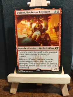 Daretti, Rocketeer Engineer - Aetherdrift - Rare - NM (see pics) MTG - Image 1