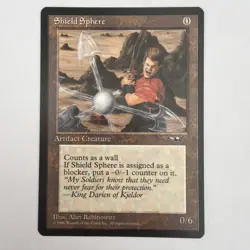 Shield Sphere - Alliances - NM - Magic the Gathering - MTG - Artifact - Image 1