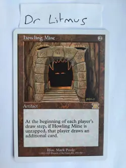 1x Howling Mine 6th Edition Sixth MTG Great Condition - Image 1