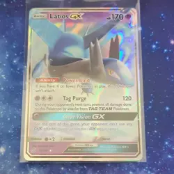 Pokemon Latios GX Sm-Unified Minds 78/236 Ultra Rare Full Art Holo - Image 1