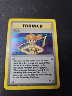 Misty - 18/132 - Pokemon Gym Heroes Holo - Image 1