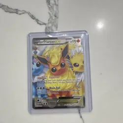 The Pokemon Company Flareon EX Ultra Rare Full Art Holo RC28/RC32 170HP - Image 1