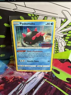Pyukumuku - SWSH169 Sword & Shield Promo Stamped Pokemon TCG HOLO NM - Image 1