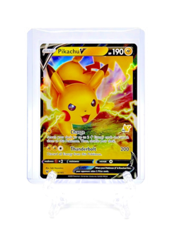 PIKACHU V LOT OF 2 from 2020 Pokemon Battle Academy #43/185 ULTRA RARE HOLO NM - Image 4