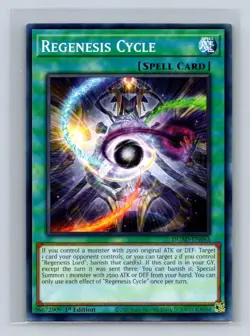 Regenesis Cycle #DUAD-EN063 Duelist's Advance Yugioh TCG NM - Image 1