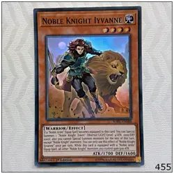 Noble Knight Iyvanne - SOFU-EN088 - Super Rare 1st Edition Yugioh - Image 1