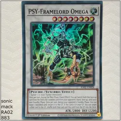 PSY-Framelord Omega - RA02-EN028 - 1st Edition Yugioh - Image 1