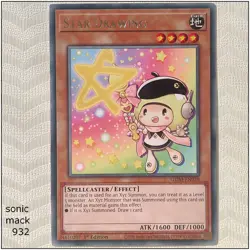 Star Drawing - GEIM-EN039 - Rare 1st Edition Yugioh - Image 1