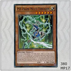 PSY-Frame Multi-Threader - MP17-EN143 - Common 1st Edition Yugioh - Image 1