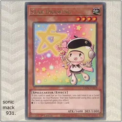 Star Drawing - GEIM-EN039 - Rare 1st Edition Yugioh - Image 1