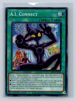 A.I. Connect #ALIN-EN054 Alliance Insight Yugioh TCG NM - Image 1