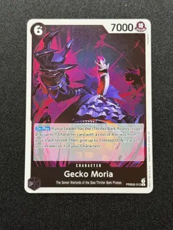 Gecko Moria R PRB02-013 Premium Booster The Best Vol. 2 Foil One Piece Card Game - Image 1