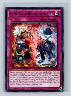 K9-EW Special Release Experiment #JUSH-EN041 Justice Hunters Yugioh TCG NM - Image 1