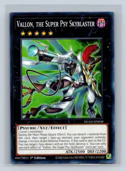 Vallon, the Super Psy Skyblaster #DUAD-EN048 Duelist's Advance Yugioh TCG NM - Image 1