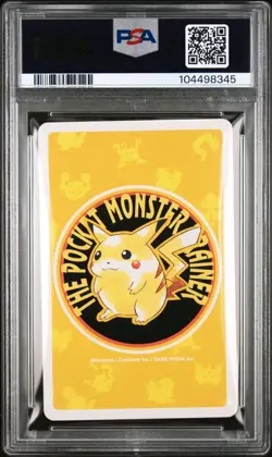 PSA 10 GEM MINT Pokemon Yellow Playing Card - Clefable 9 of Hearts (POP 1) - Image 3