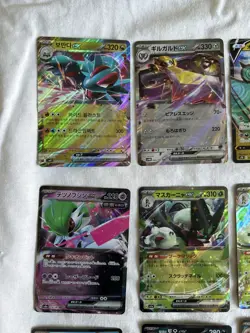 26 Japanese / Korean Pokemon TCG card bundle EX and holos - Image 2