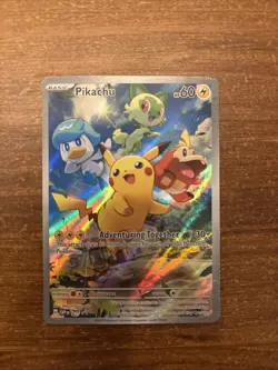 Pikachu 027 Sv: Scarlet & Violet Promo Cards Holo - Image 1