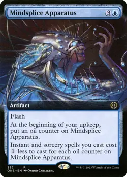 Mindsplice Apparatus Extended Art Regular - Phyrexia: All Will Be One MTG-NM - Image 1
