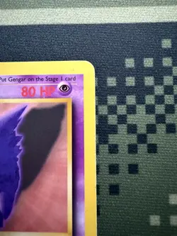 Mint Vintage GENGAR 20/62 FOSSIL Non Holo 1999 Pokemon Card - Image 4