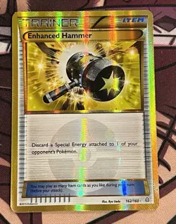 Enhanced Hammer Trainer Item #162/160 2015 Pokemon Primal Clash - Image 1