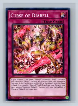Curse of Diabell #ALIN-EN072 Alliance Insight Yugioh TCG NM - Image 1
