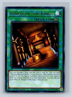 Temple of the Kings #MZTM-EN097 Maze of the Master Yugioh TCG NM - Image 1
